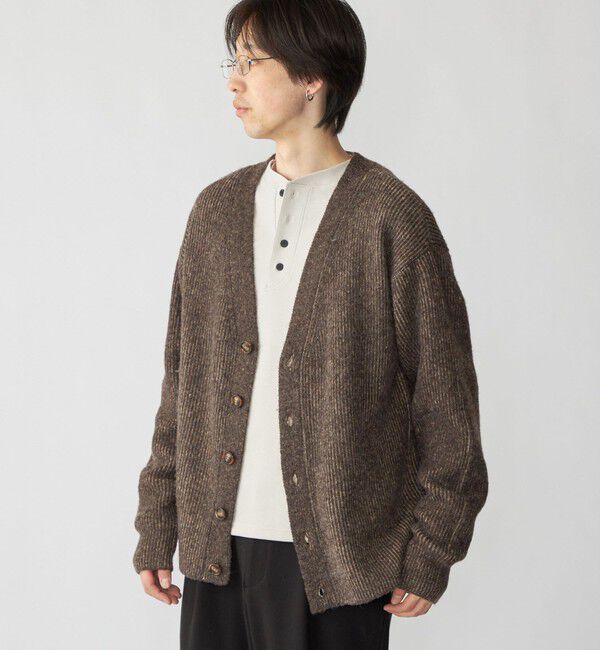 SHIPS「City Ambient Products: AZE Vネック カーディガン」|カーディガン|