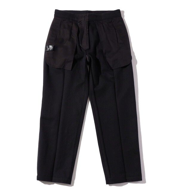 SHIPS「Southwick:〈セットアップ対応〉Gate Label フェルテッド 1プリーツ スラックス」|スラックス|