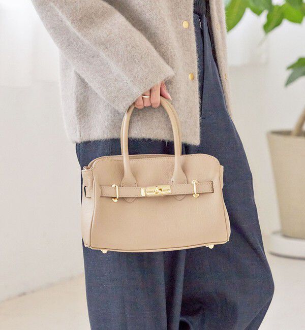 SHIPS for women「【SHIPS別注】MILOS: 金具付き ベルト トート S」|トートバッグ|