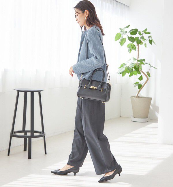 SHIPS for women「【SHIPS別注】MILOS: 金具付き ベルト トート S」|トートバッグ|