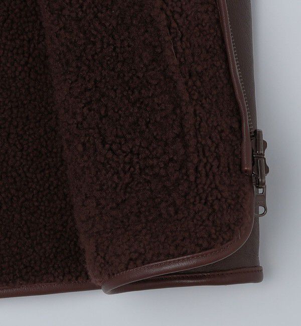 SHIPS「SHIPS: ムートン ベスト」|ベスト・ジレ|