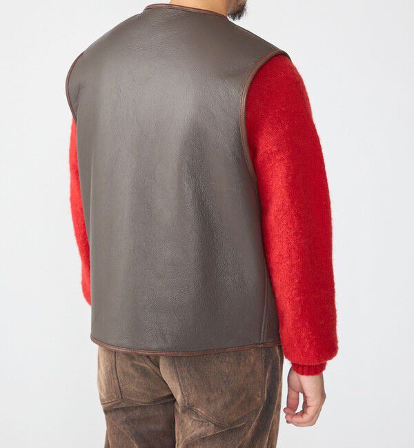 SHIPS「SHIPS: ムートン ベスト」|ベスト・ジレ|