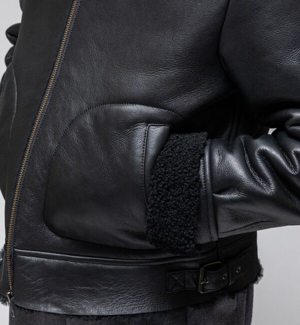 SHIPS「SHIPS: ムートン ジャケット B-3」|その他|