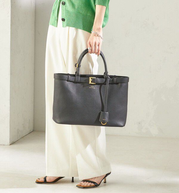 SHIPS for women「【WEB限定】George Cinq:BELTED TOTO BAG（M）」|トートバッグ|