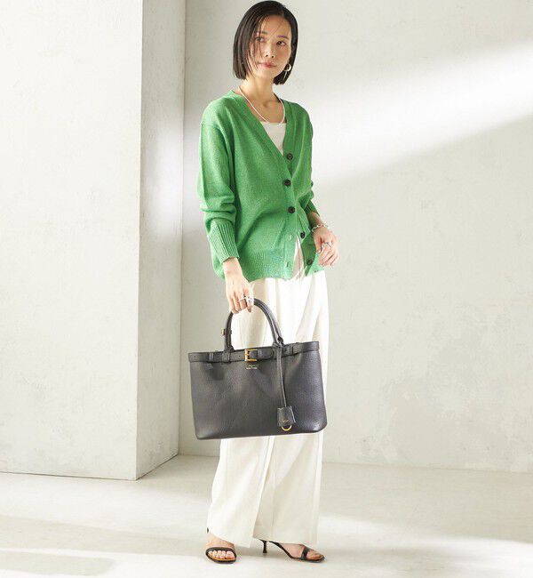 SHIPS for women「【WEB限定】George Cinq:BELTED TOTO BAG（M）」|トートバッグ|