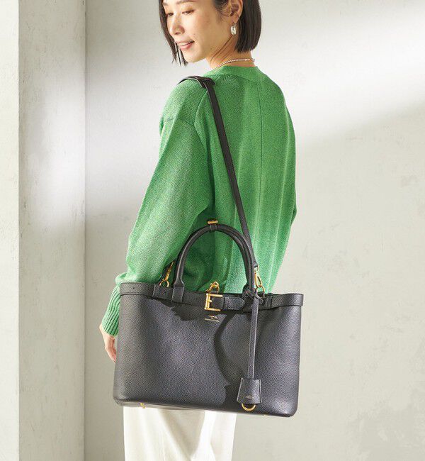 SHIPS for women「【WEB限定】George Cinq:BELTED TOTO BAG（M）」|トートバッグ|