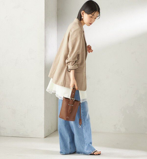 SHIPS for women「【WEB限定】George Cinq:BUCKET BAG（S）」|トートバッグ|