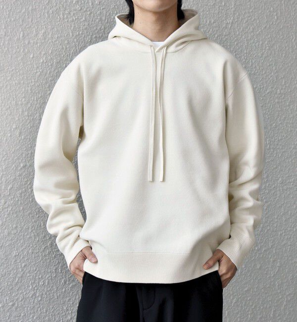 SHIPS any「SHIPS any:〈手洗い可能〉ミラノリブ コットンライク ニット プルオーバー パーカー◇」|パーカー|