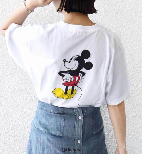 SHIPS for women「《一部追加予約》【SHIPS別注】GOOD ROCK SPEED:MICKEY / TEE」|Tシャツ・カットソー|