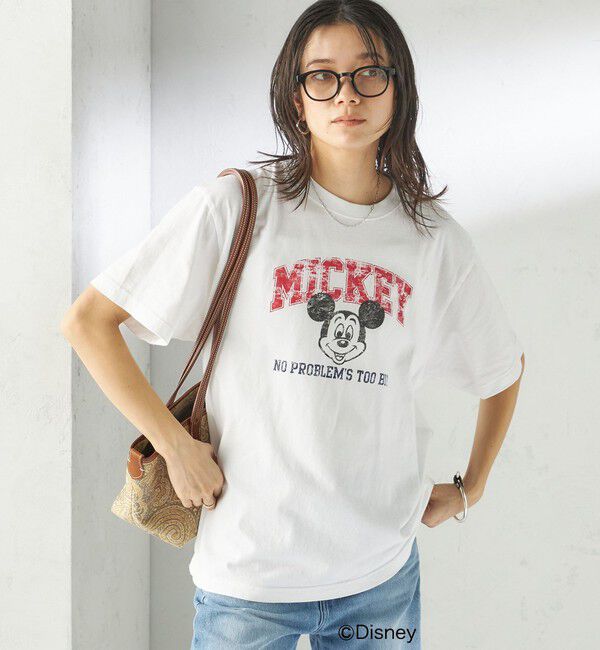 SHIPS for women「《一部追加予約》【SHIPS別注】GOOD ROCK SPEED:MICKEY / TEE」|Tシャツ・カットソー|