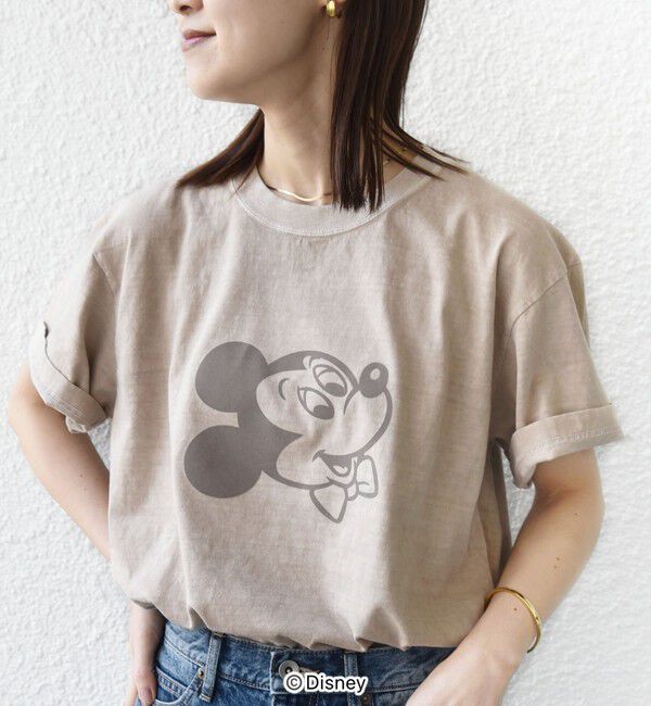SHIPS for women「《一部追加予約》【SHIPS別注】GOOD ROCK SPEED:MICKEY / TEE」|Tシャツ・カットソー|