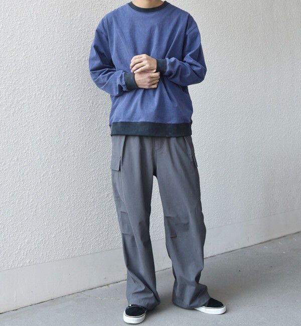 SHIPS any「SHIPS any:〈吸水速乾〉Rapidry スマート ワイド イージー カーゴ パンツ(セットアップ対応)◇」|カーゴ|