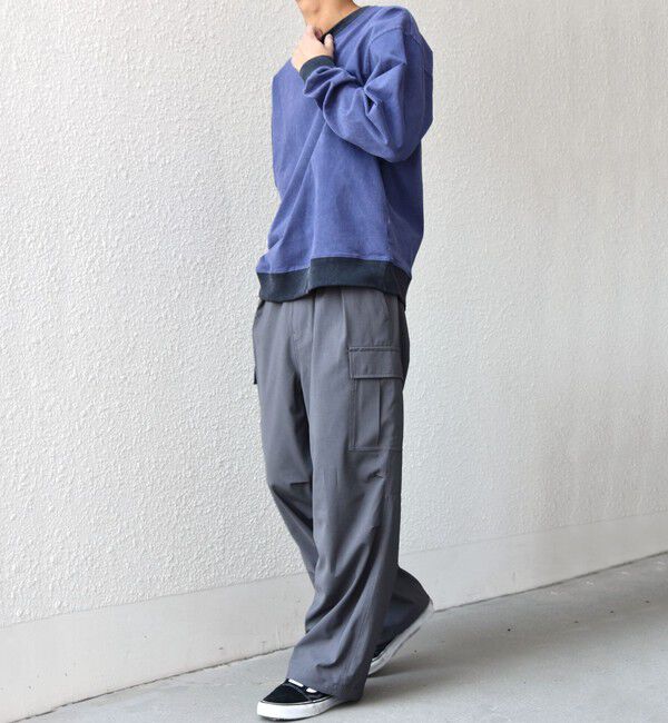 SHIPS any「SHIPS any:〈吸水速乾〉Rapidry スマート ワイド イージー カーゴ パンツ(セットアップ対応)◇」|カーゴ|