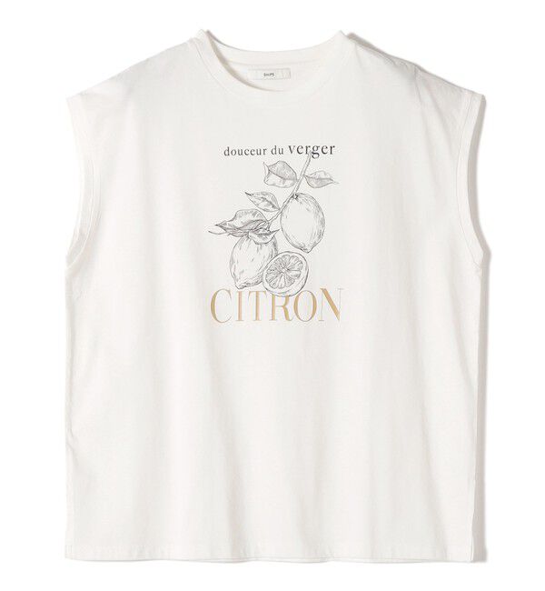 SHIPS for women「《予約》【WEB限定】オーガニック コットン フルーツ TEE」|Tシャツ・カットソー|