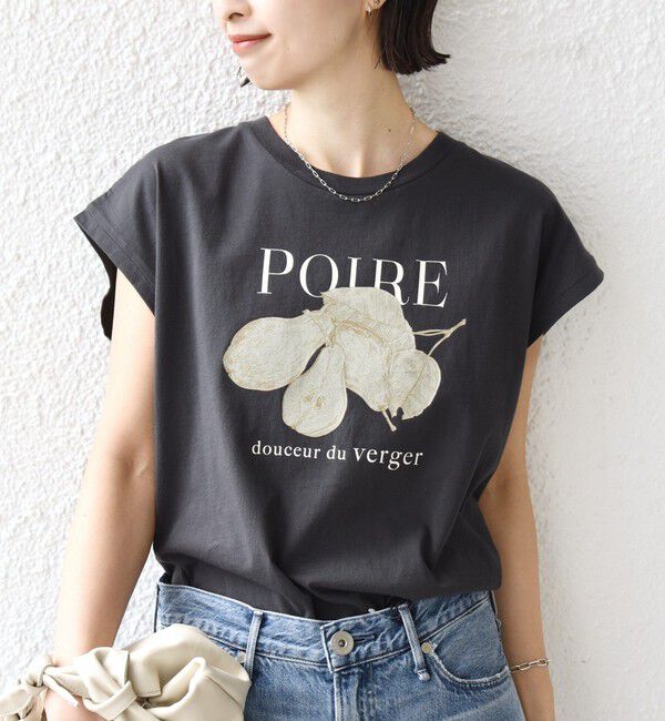 SHIPS for women「《予約》【WEB限定】オーガニック コットン フルーツ TEE」|Tシャツ・カットソー|