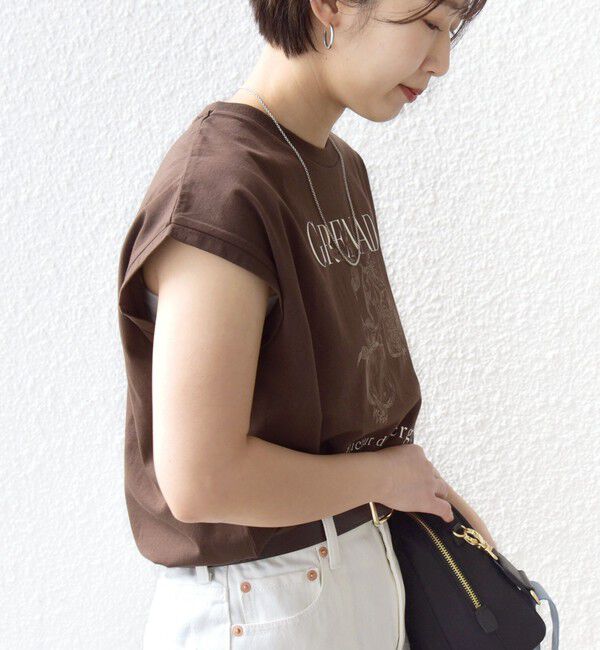 SHIPS for women「《予約》【WEB限定】オーガニック コットン フルーツ TEE」|Tシャツ・カットソー|