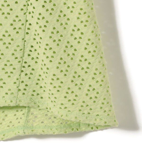 SHIPS for women「〈手洗い可能〉アイレット ノースリーブ フレア プルオーバー」|Tシャツ・カットソー|