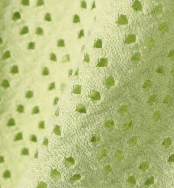 SHIPS for women「〈手洗い可能〉アイレット ノースリーブ フレア プルオーバー」|Tシャツ・カットソー|