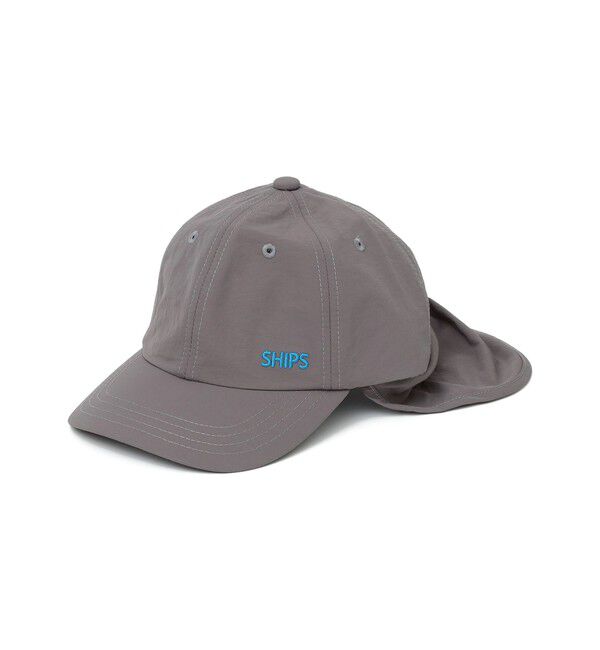 SHIPS KIDS「SHIPS KIDS:日除け付き ロゴ キャップ」|キャップ・キャスケット|