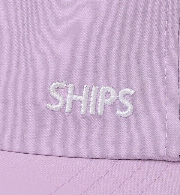 SHIPS KIDS「SHIPS KIDS:日除け付き ロゴ キャップ」|キャップ・キャスケット|