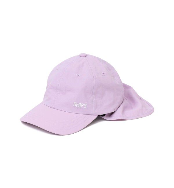 SHIPS KIDS「SHIPS KIDS:日除け付き ロゴ キャップ」|キャップ・キャスケット|