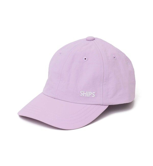 SHIPS KIDS「SHIPS KIDS:日除け付き ロゴ キャップ」|キャップ・キャスケット|
