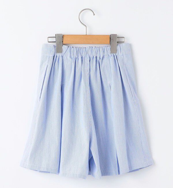 SHIPS KIDS「SHIPS KIDS:140～150cm /コードレーン プリーツ キュロット」|キュロット|