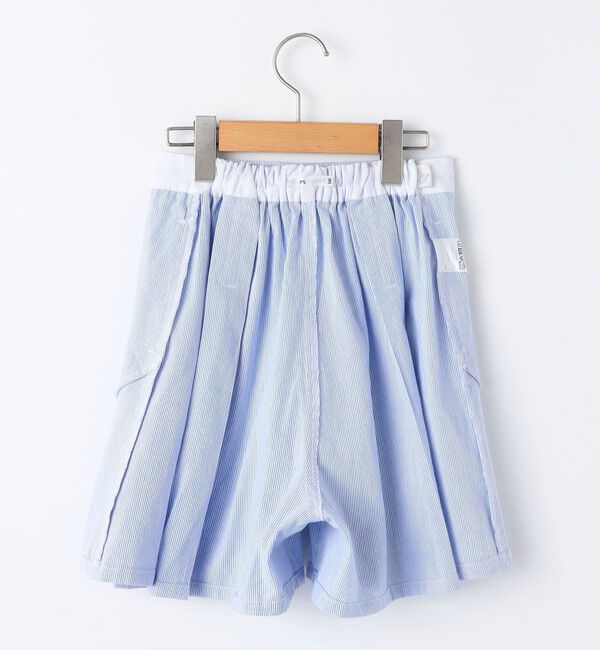 SHIPS KIDS「SHIPS KIDS:140～150cm /コードレーン プリーツ キュロット」|キュロット|