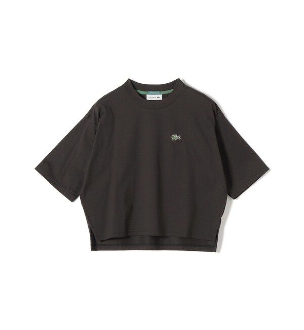 SHIPS for women「《予約》【SHIPS別注】LACOSTE:〈手洗い可能〉五分袖 TEE」|Tシャツ・カットソー|