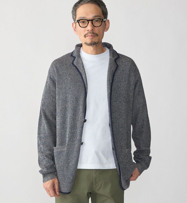 SHIPS「SHIPS:〈接触冷感/ 手洗い可能〉 リネン クール ニット ジャケット」|その他|