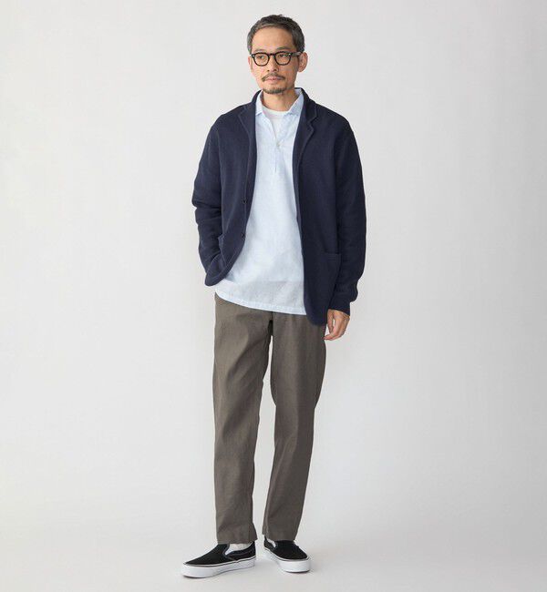 SHIPS「SHIPS:〈接触冷感/ 手洗い可能〉 リネン クール ニット ジャケット」|その他|