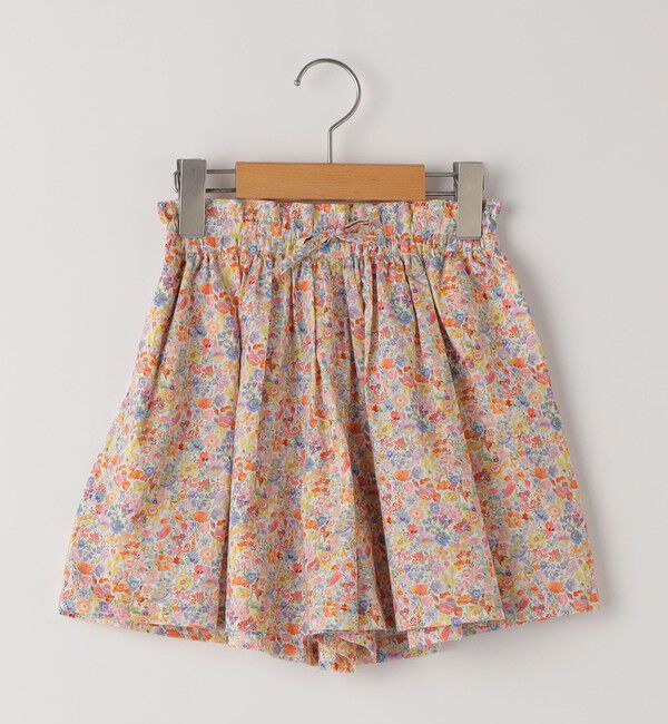 SHIPS KIDS「SHIPS KIDS:140cm / リバティ キュロット」|キュロット|レッド系