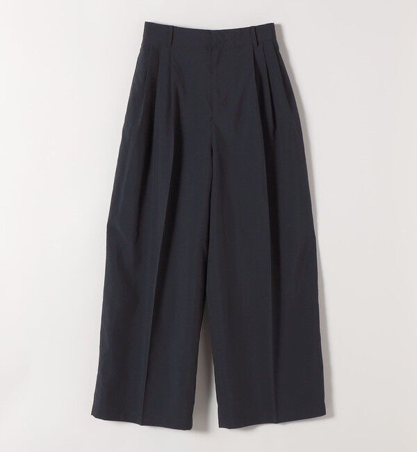 quaranciel「《予約》quaranciel:〈接触冷感/UVカット/吸水速乾/洗濯機可能〉3タック ワイド ストレート パンツ」|その他|