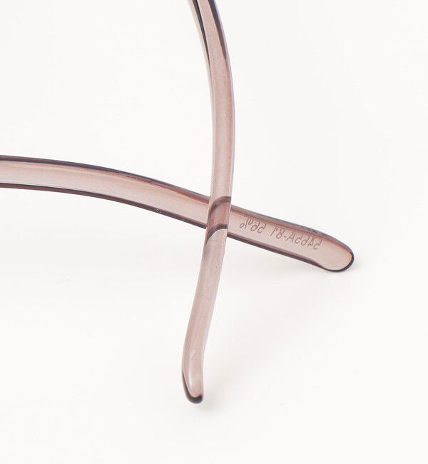 quaranciel「《予約》quaranciel: ラウンド サングラス（レオパード ケース チャーム付き）」|サングラス|