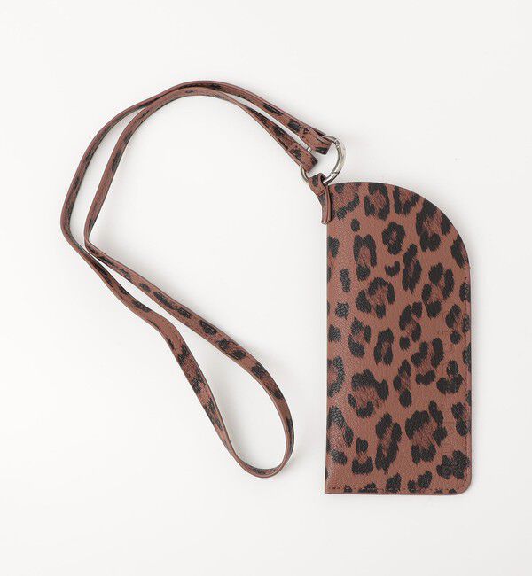 quaranciel「《予約》quaranciel: ラウンド サングラス（レオパード ケース チャーム付き）」|サングラス|