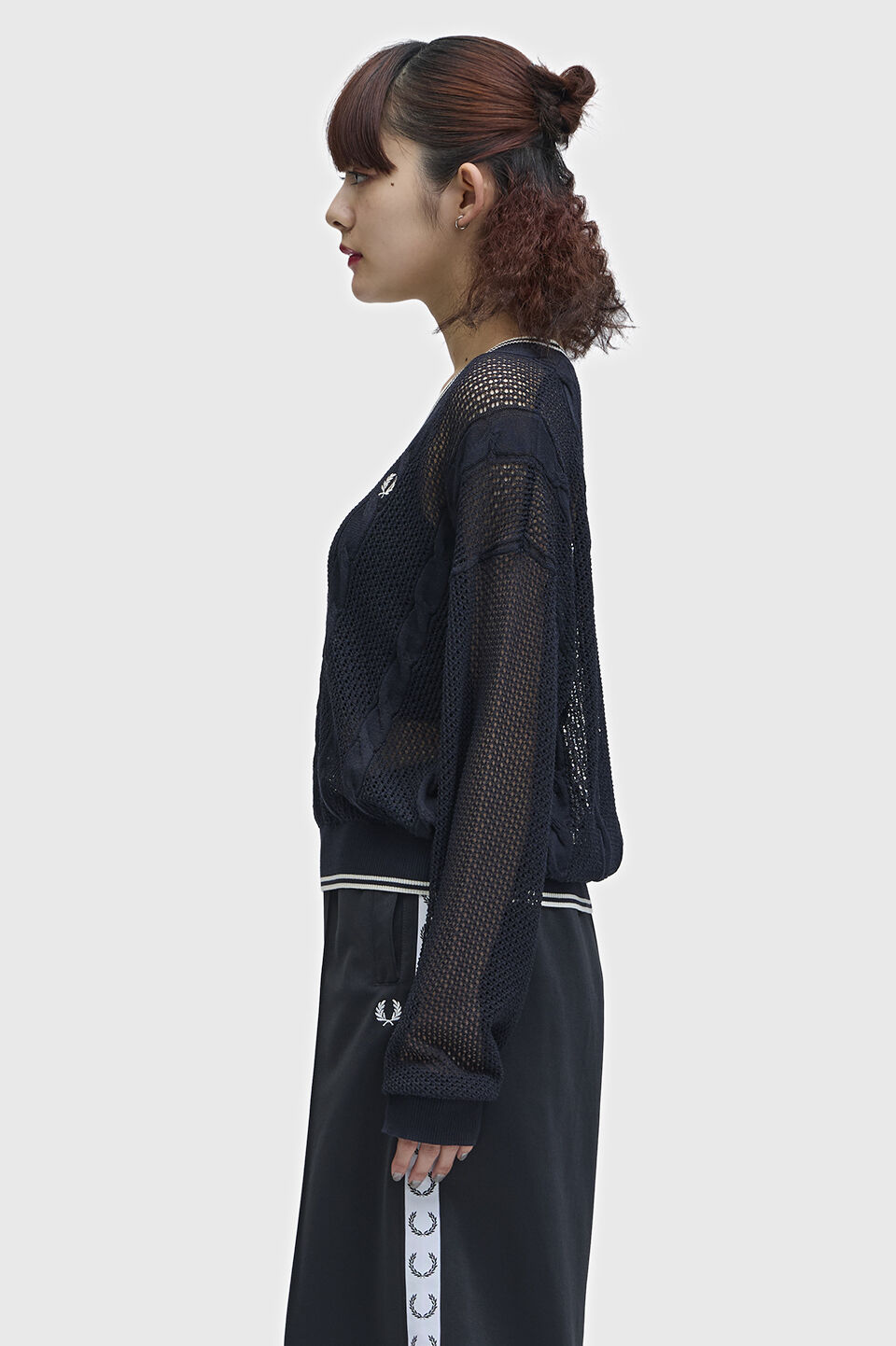 FRED PERRY 「Mesh Cable Knit Jumper」|ニット・セーター|