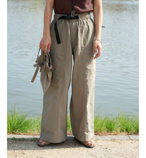 OUTDOOR PRODUCTS Usual Things「≪予約≫撥水ナイロンUTILITYバギーパンツ」|その他|