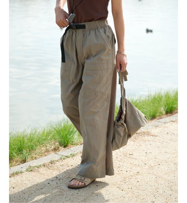 OUTDOOR PRODUCTS Usual Things「≪予約≫撥水ナイロンUTILITYバギーパンツ」|その他|