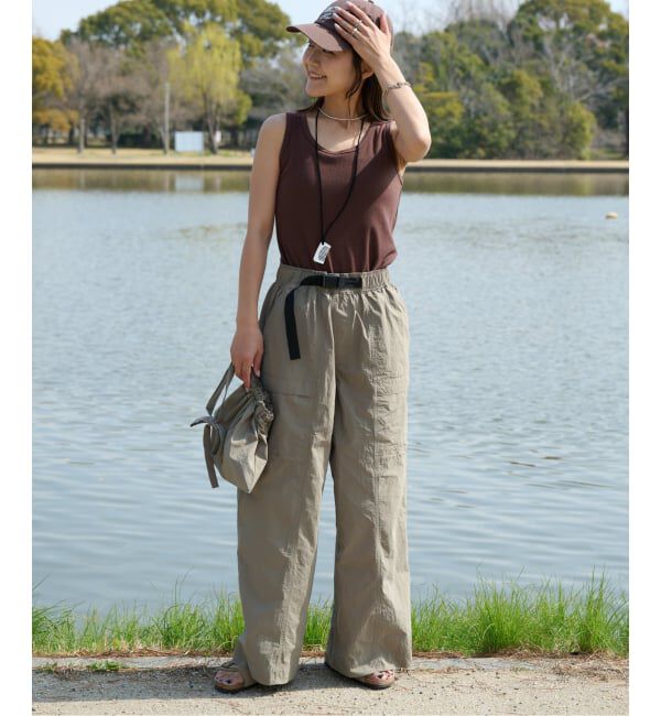 OUTDOOR PRODUCTS Usual Things「≪予約≫撥水ナイロンUTILITYバギーパンツ」|その他|