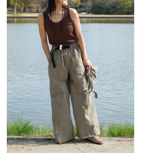 OUTDOOR PRODUCTS Usual Things「≪予約≫撥水ナイロンUTILITYバギーパンツ」|その他|