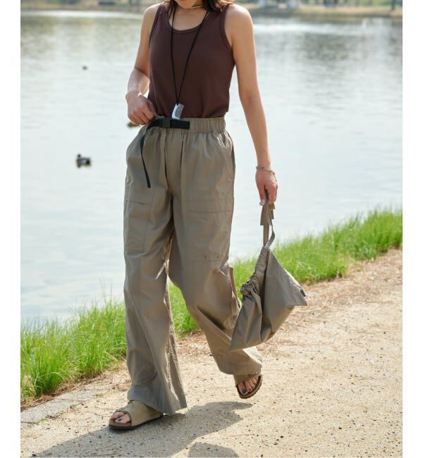 OUTDOOR PRODUCTS Usual Things「≪予約≫撥水ナイロンUTILITYバギーパンツ」|その他|