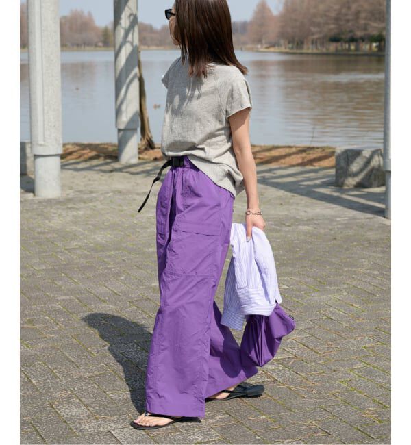 OUTDOOR PRODUCTS Usual Things「≪予約≫撥水ナイロンUTILITYバギーパンツ」|その他|