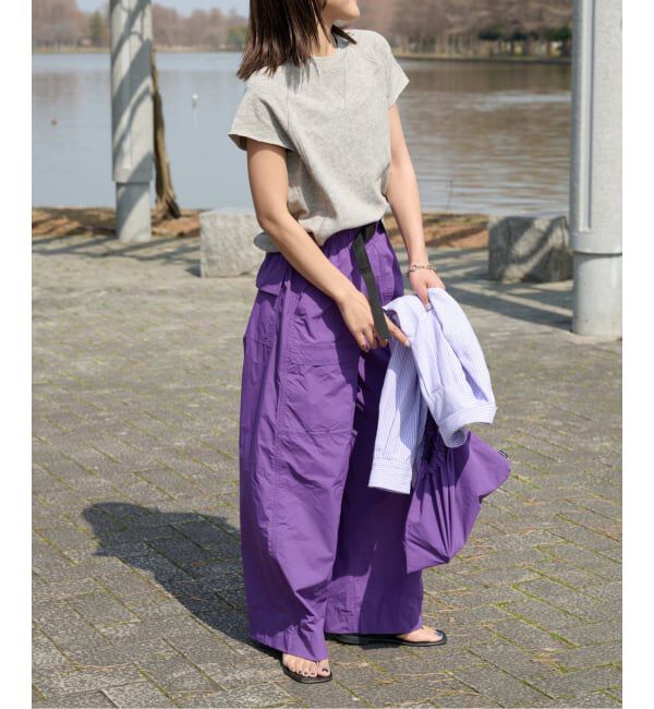 OUTDOOR PRODUCTS Usual Things「≪予約≫撥水ナイロンUTILITYバギーパンツ」|その他|