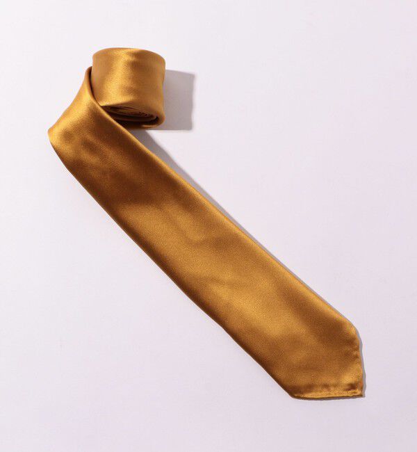 TOMORROWLAND GOODS「TOMORROWLAND シルク ソリッドタイ」|ネクタイ・蝶ネクタイ|23 イエロー