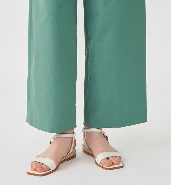 TOMORROWLAND collection「ドライツイル セミワイドクロップドパンツ」|その他|