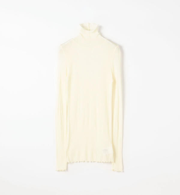 MACPHEE「ウールリブ タートルネックプルオーバー」|Tシャツ・カットソー|