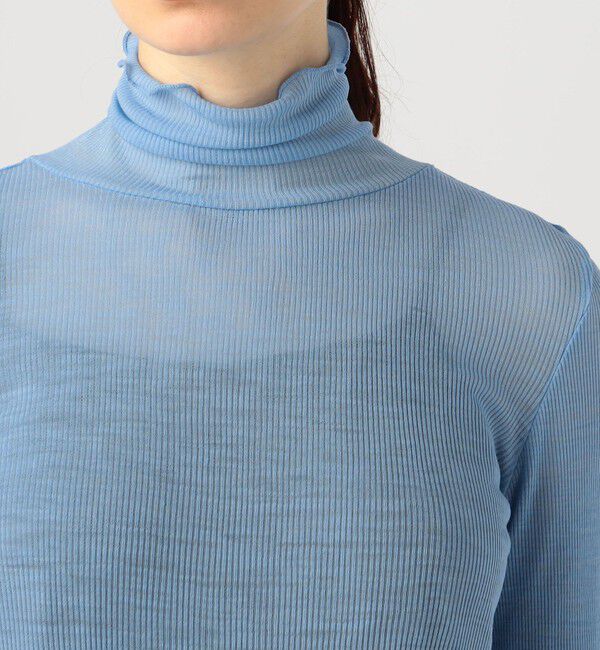 MACPHEE「ウールリブ タートルネックプルオーバー」|Tシャツ・カットソー|