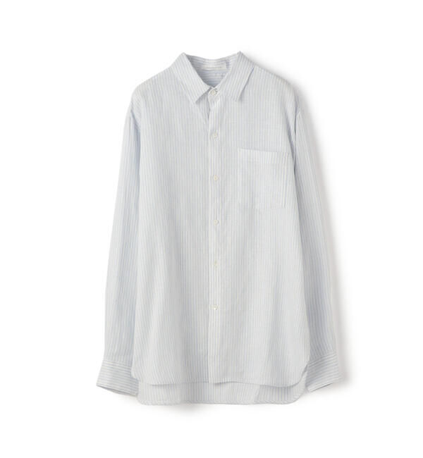 GALERIE VIE「リネンレギュラーカラーシャツ」|シャツ・ブラウス|