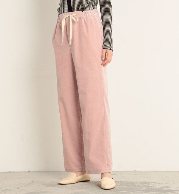 MACPHEE「ストレッチコーデュロイ イージーストレートパンツ」|その他|