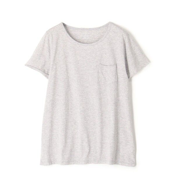 GALERIE VIE「スムージーコットン クルーネックハーフスリーブ」|Tシャツ・カットソー|13 ライトグレー